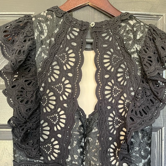 NWOT Sea Winnie Crochet Lace Top Jumpsuit - Picture 11 of 12